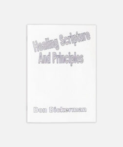 Healing Scripture and Principles - Booklet